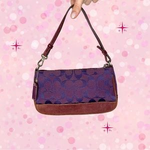 SOLD - RARE 💜 NWOT Vintage Y2K Coach Demi Purse in Purple 💜